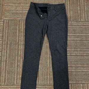 Maurices Charcoal Pinstripe Trousers